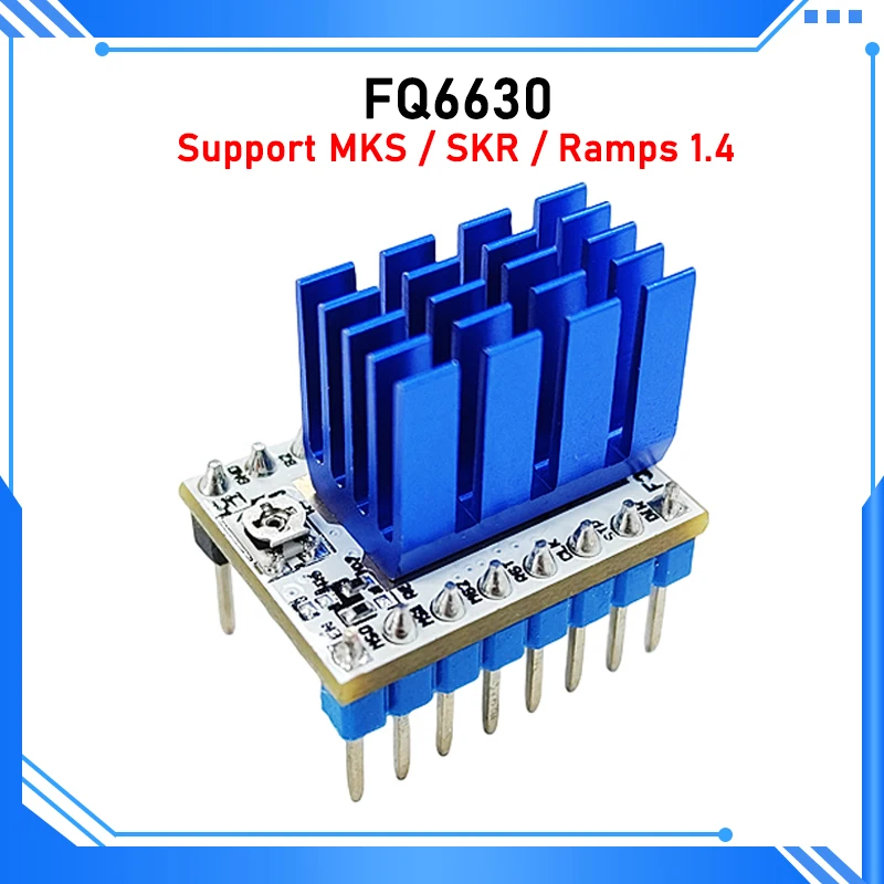 FQ6630 Stepper Motor Driver Super Quiet Stepstick Module With Heat Sink For 3d Printing Motherboard MKS SKR