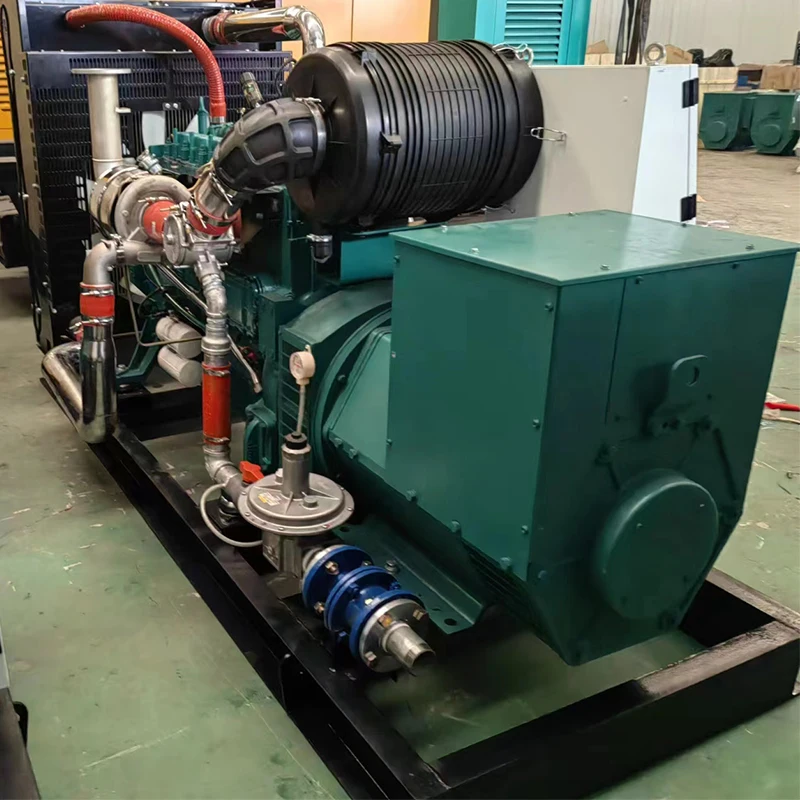 New 120kva 100kw Natural Gas Bio Gas Genset Natural Gas Generator Set With Spark Ignition Internal Combustion Piston Engine