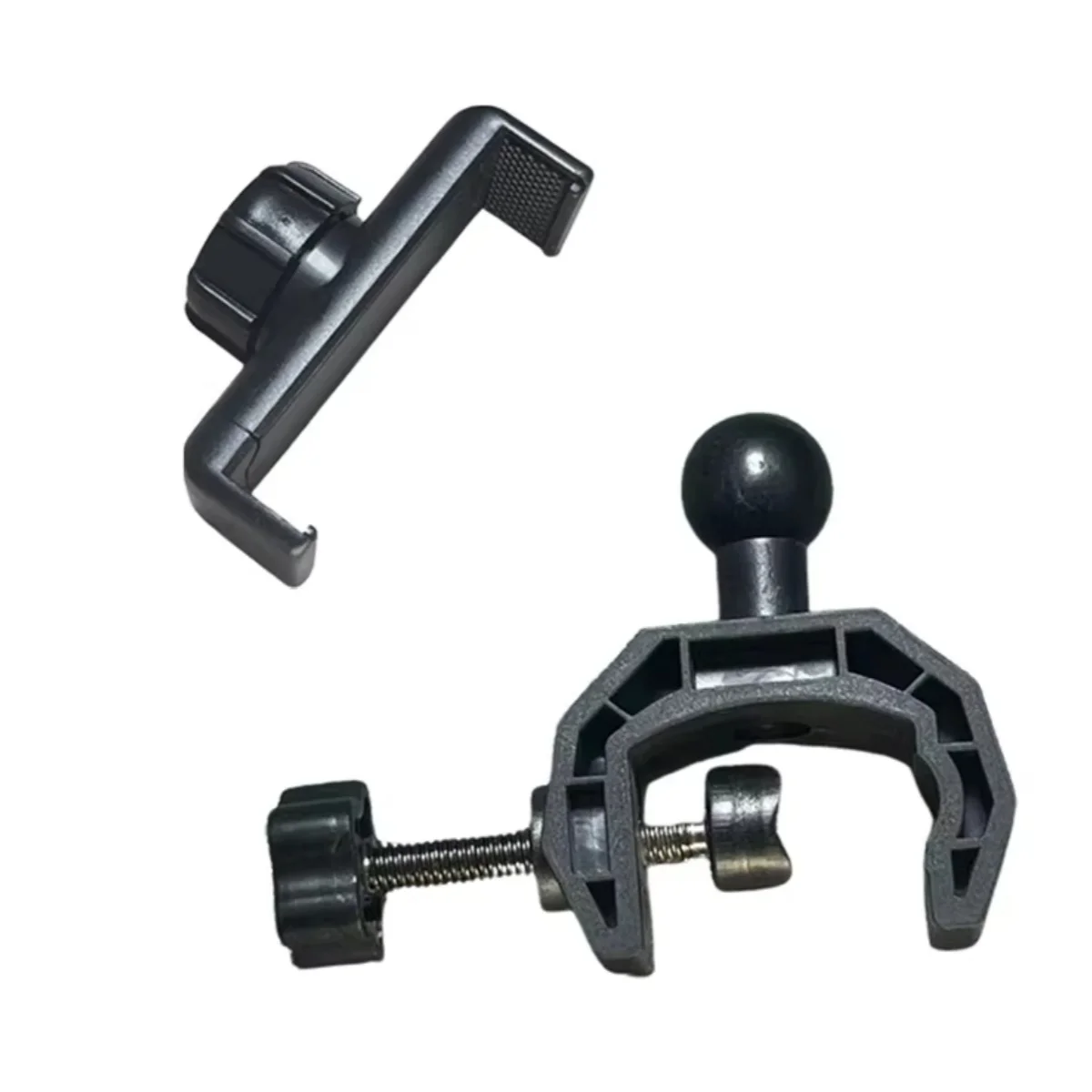 Phone/Mic Stand Universal C-Clip Design 360° Rotating Phone Holder for Boom Arms, Microphone Stands image 5