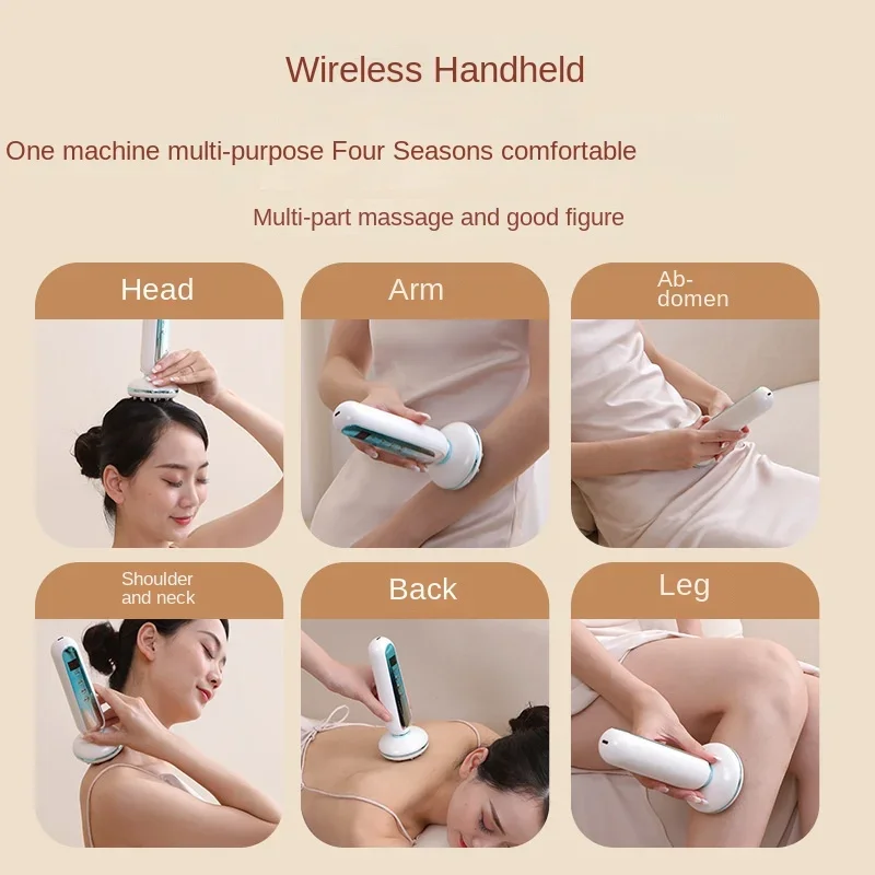 Electric Meridian Brush Slimming Brush Multifunctional Scraping Instrument Abdomen Kneading Dredging Meridian Massage