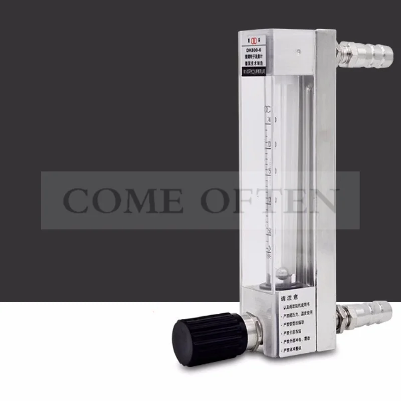 Anti-Corrosion Ring Glass Rotor Flowmeter Dk800-4 Gas Float Flowmeter Water Air Oxygen Nitrogen 0.6-60L/H Pagoda