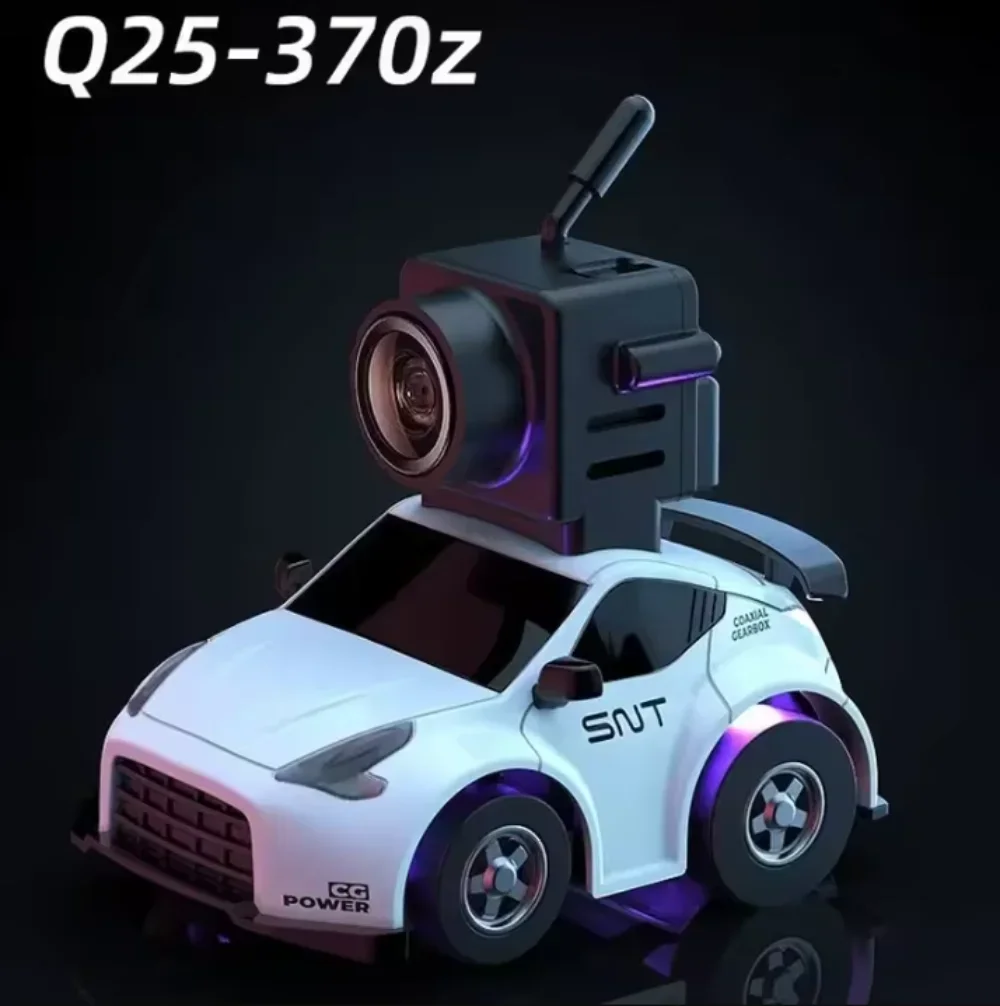 SNICLO 1:100 Q25-370Z Автомобиль FPV с очками Micro Desk Гоночный стол Автомобиль с дистанционным управлением Магнитное притяжение RACE 25 МВт RC Запчасти