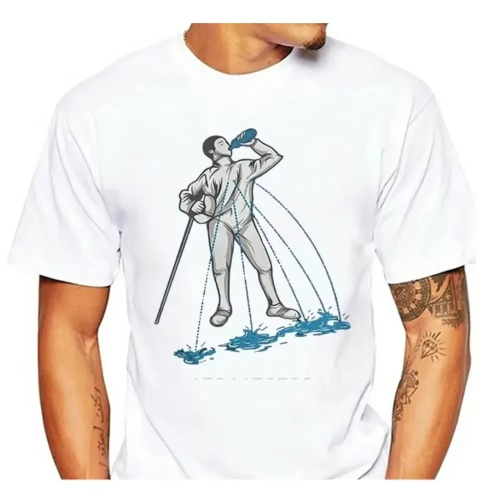 sherkFunny Man T Shirt Woman Novel T Shirt Fencing Exercise Humor Fencing Cool T Shirt New Summer Short Sleeve Top T Shirt