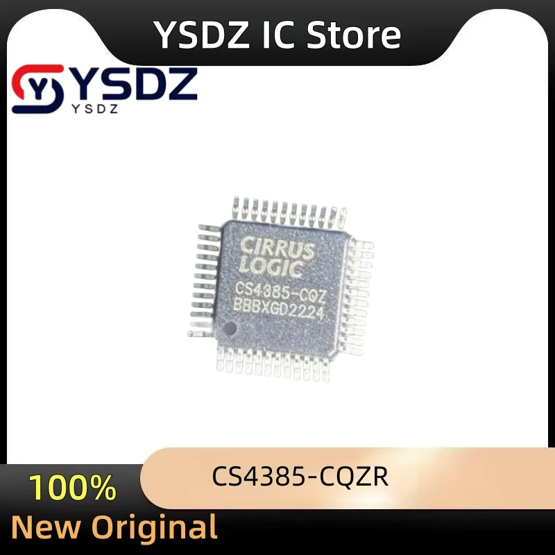 (1-10Pcs/Lot) 100% New Original CS4385-CQZR CS4385-CQZ CS4385 LQFP48 Audio Mode Converter Chipset for Electronics