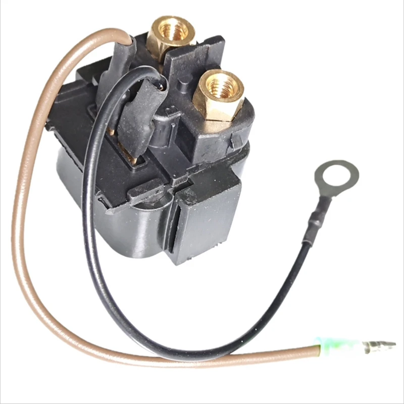 Outboard Engine Starter Solenoid / Relay Assy For Mercury Mariner Boat Motor 8HP 9.9HP 25HP 30HP 853809001 8M0098898 Replacement