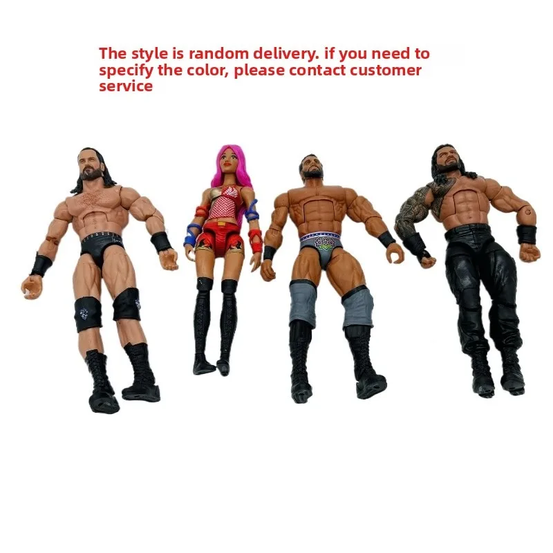 1pcs Arrival 16-19cm High Classic Toy Occupation Wrestling Gladiators Wrestler man woman Action Figure Toys Multiple Styles 5.0