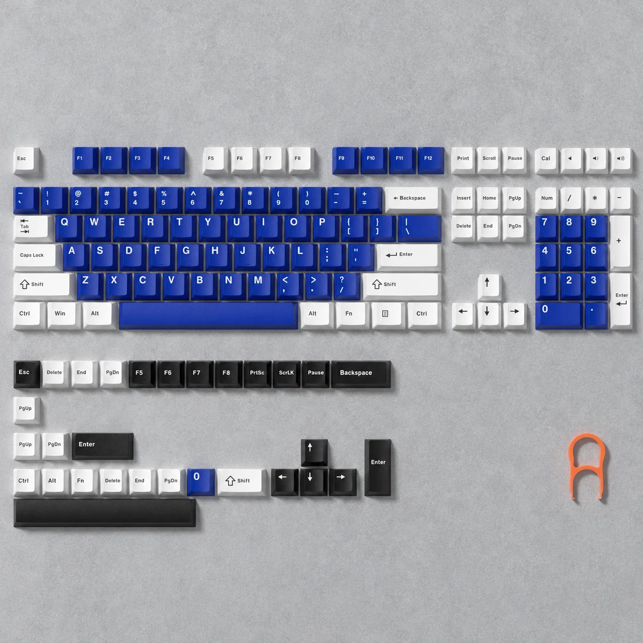 メカニカルキーボード用のレトロなPBTキーキャップ,黒,紫,ダブル