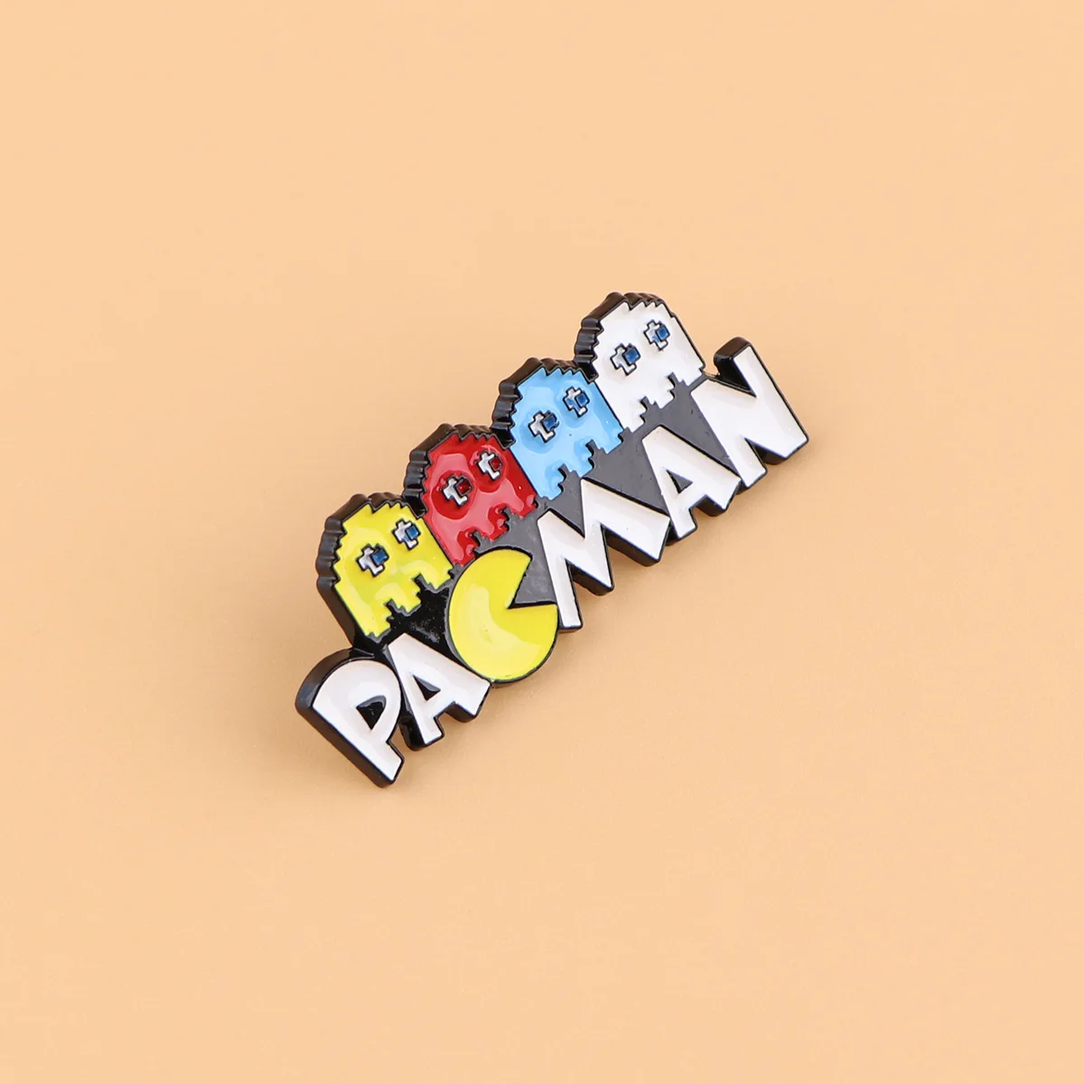 Pac-Man Game Brooch Pin Badge Cross Border Hot Selling Enamel Pin Clothing Backpack Accessory view 4