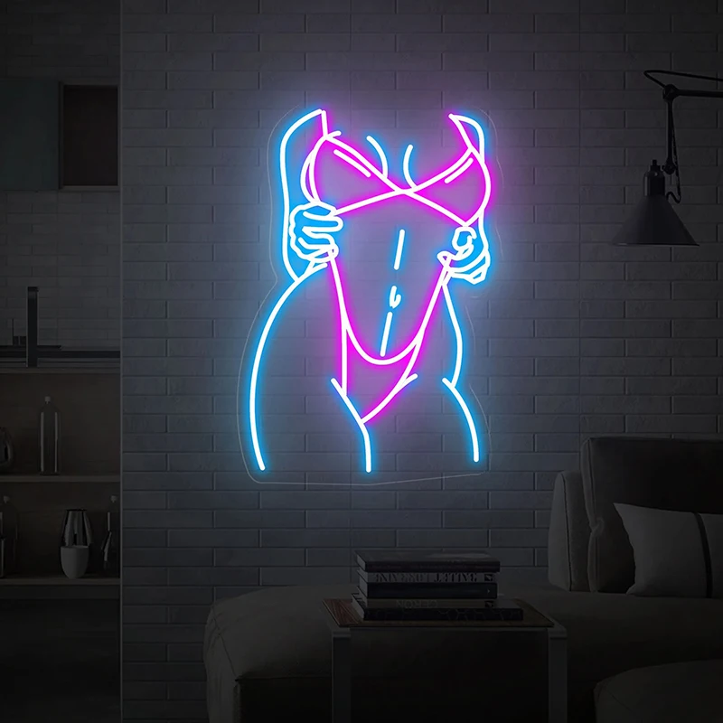 

Sexy Woman Body Neon Sign Female Lady Body Led Neon Light Bedroom Home Wall Hanging Custom Neon Signs KTV Bar Club Pub Decor LED