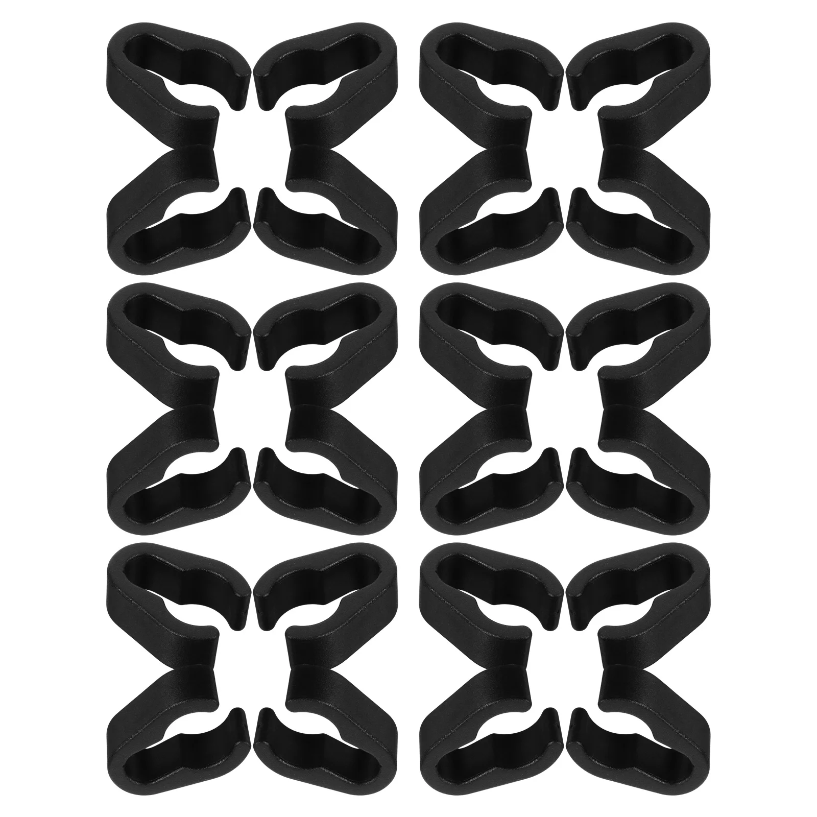 

20Pcs Mic Cable Clips Plastic Flexible Holder for Microphone Stand Recording Studio Karaoke Mic Stand Cable Organizer