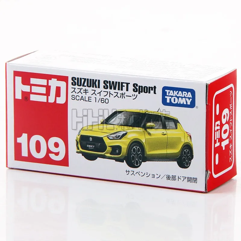 TOMY Domica 1/60 alloy car model No. 109 Suzuki Swift Sports sedan 101871