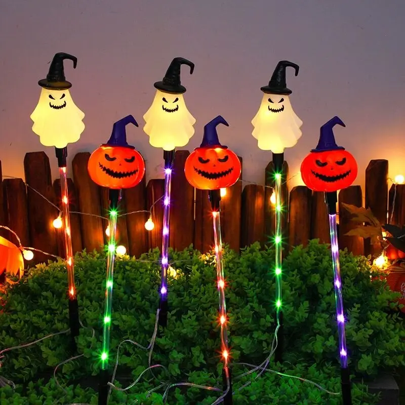 conjunto-de-6-luzes-led-solares-de-halloween-abobora-fantasma-e-caveira-em-roxo-laranja-e-verde-para-decoracao-de-jardim-caminho-e-gramado-a-prova-d'Agua
