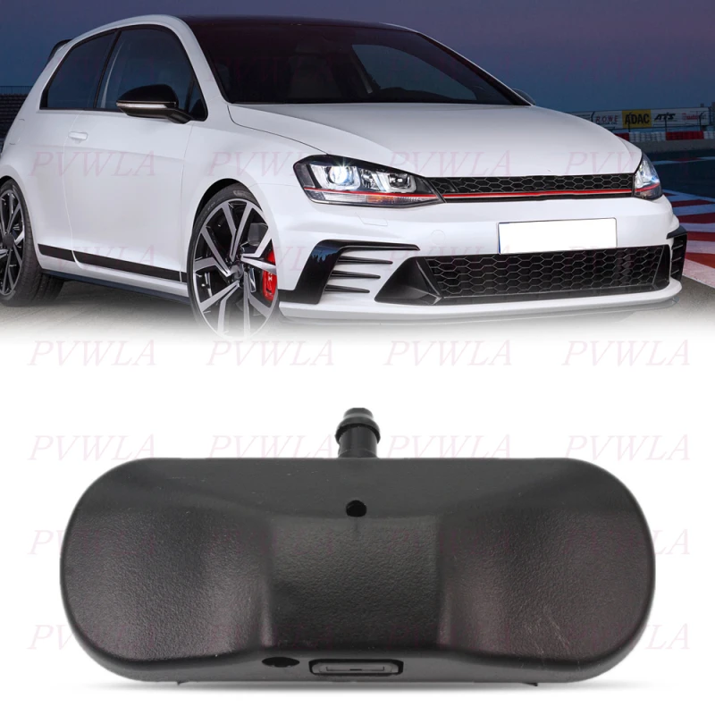 

1pcs For Jetta Golf Passta Bettle EOS Tiguan Touran Scirocco Torareg 2KD955986 Front Windscreen Heated Washer Sprayer Nozzle Jet
