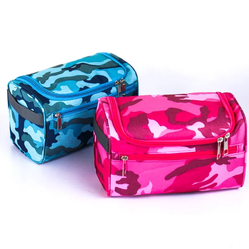 Make Up Camouflage Cosmetic Bag unisex travel organizer toiletry bag storage bag Large capacity Hanging Waterproof Wash Pouch