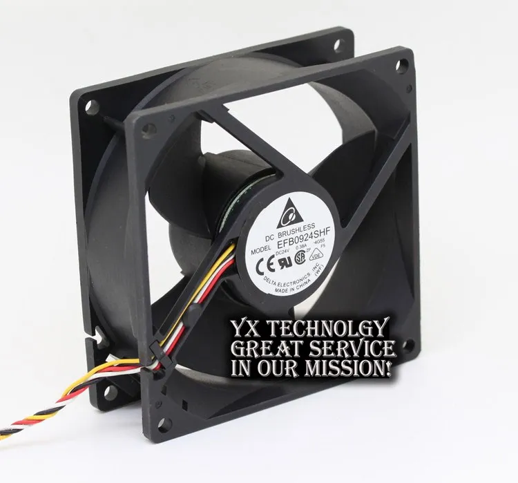 converter cooling fan EFB0924SHF 24V 0.38A 9032 for Delta 90*90*32mm 90mm for delta