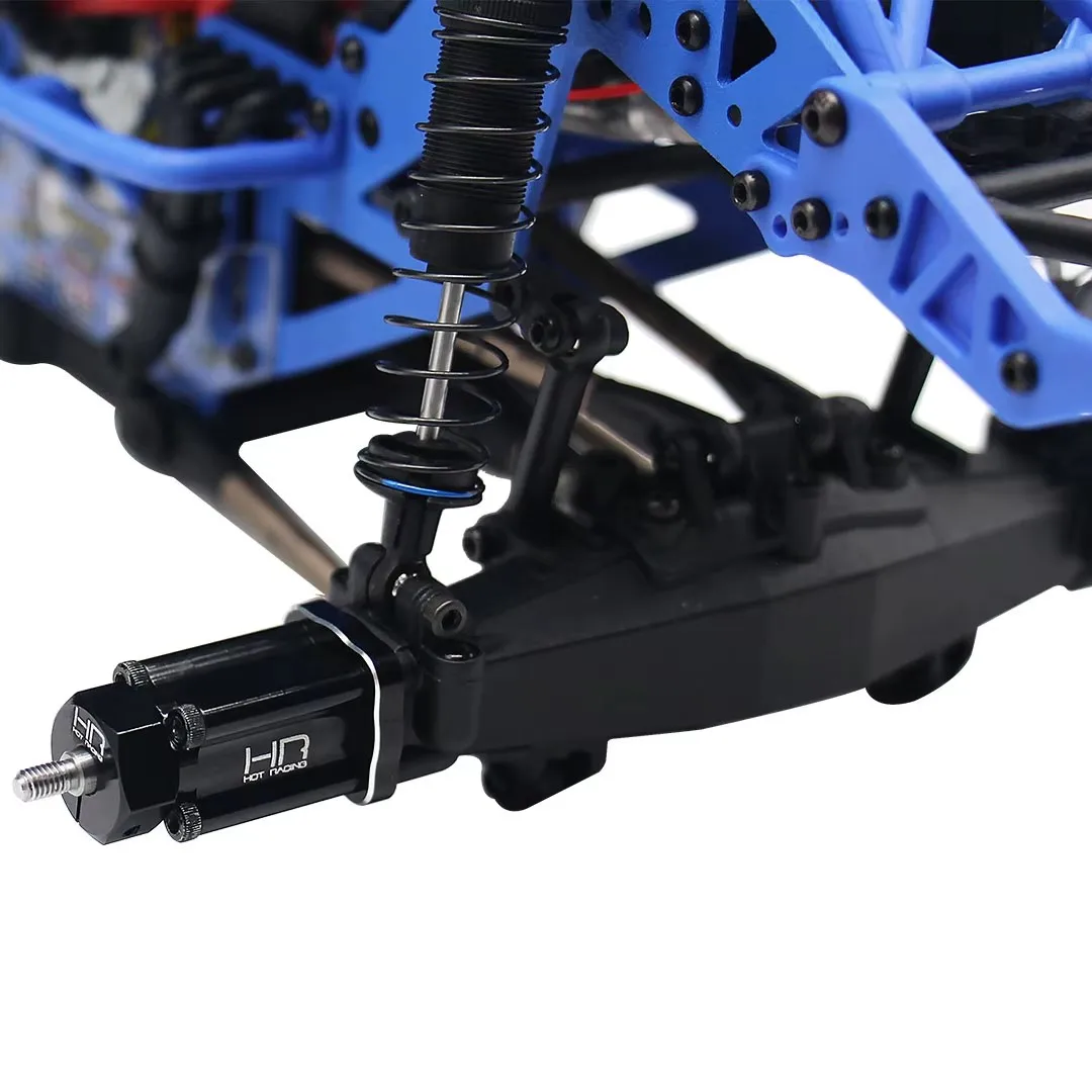 Hot Rcing CNC aluminum Heavy Duty Bearing rear axle Mount lockout for Losi 1:18 Mini LMT 4WD