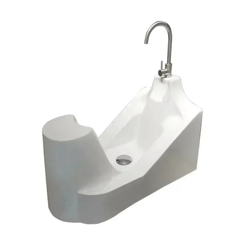 Hot Saleshigh Quality Prayer Basin Acrylic Material Foot Washing Sink Wudu Ablution Station For Sale