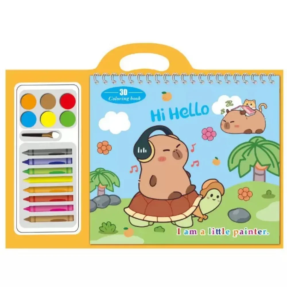 Kinder Frühe Bildung Malbuch Set Mit Stift Wasser Zeichnung Montessori Spielzeug kpop Tragbare Bild Buch Magie Zeichnung Buch