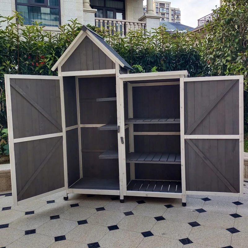 Proteção contra chuva e sol Armário de ferramentas Armário de luvas Armário Caixa de ferramentas de jardim