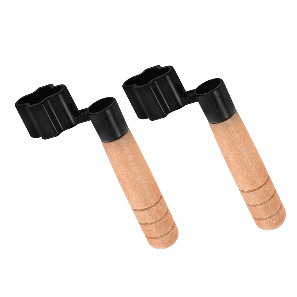 

2 pcs Guitar String Changer Wooden Handle Quick Replacement Winder Tool Acoustic Electric Bass Guitars Durable Reliable