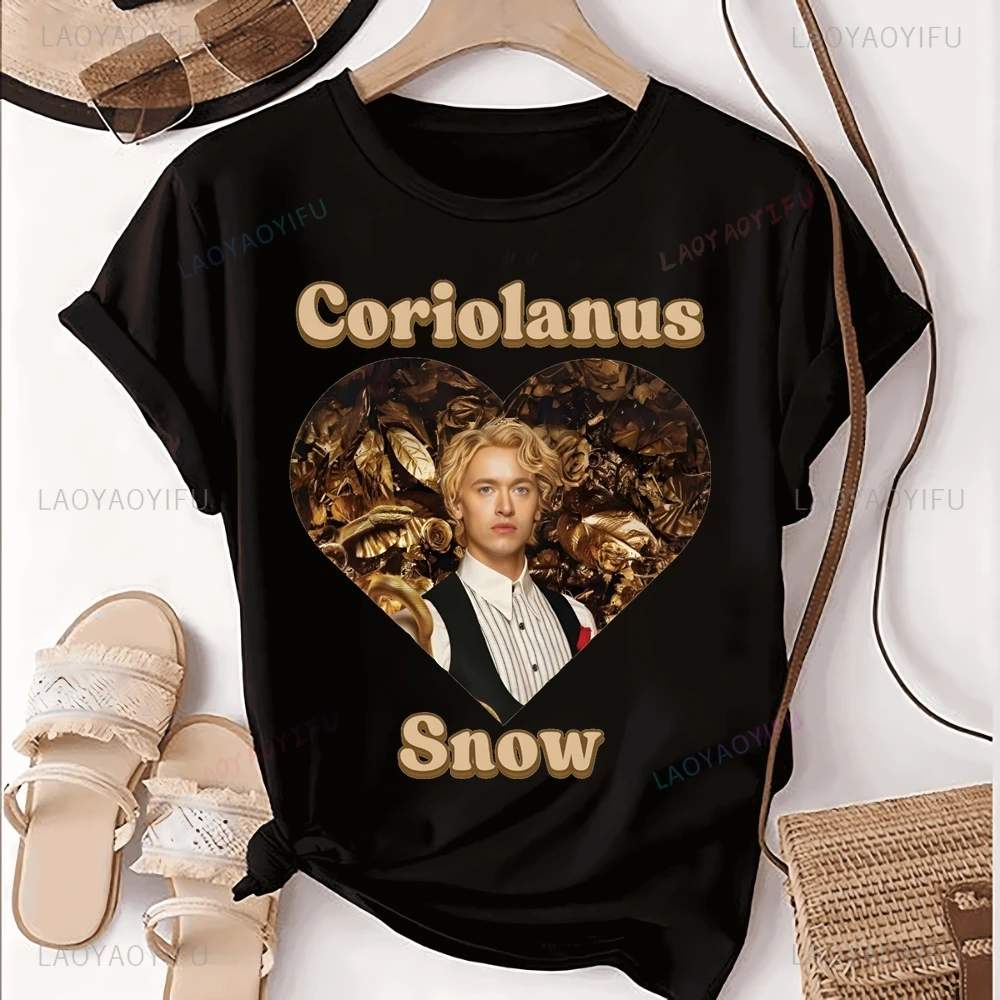 Streetwear Coriolanus Snow - I Can Cure Him Printed T-shirt Top Harajuku Short Sleeve Unisex Shirt Graphic Oversized T-shirt