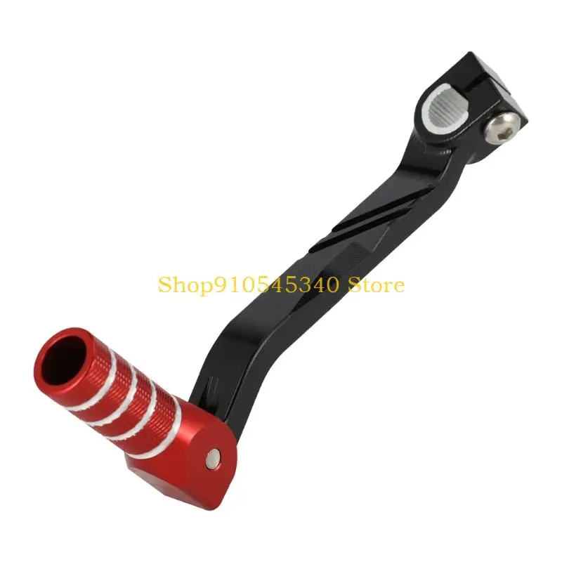 U2JA Repair Service Motorcycle Gear Shifter Lever with Hinged Toe Peg for CRF250F 2019-2025, Aluminum Construction and Daily Use