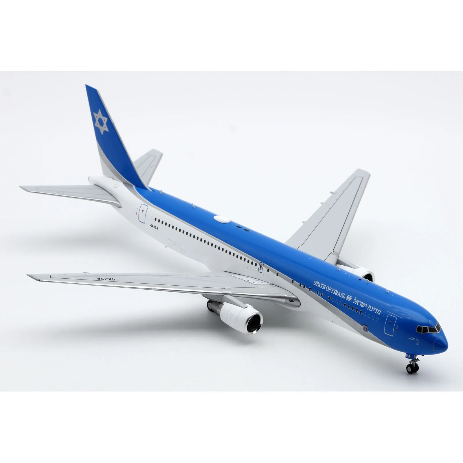 XX20116 Alloy Collectible Plane Gift JC Wings 1:200 Israel Government Boeing B767-300ER Diecast Aircraft JET Model 4X-ISR