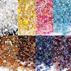 1.5-4.5MM Japan Miyuki Glass Seedbeads Mixed Round Bugle Delica Mix Randomly Colors and Size DIY Beading Work Accessories