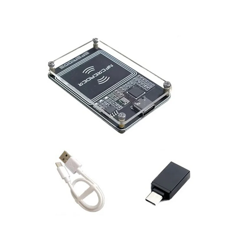 AAAEL-RFID 13.56Mhz PCR532 CUID IC Card Reader Wirter NFC RFID Wireless Module With Type-C Interface