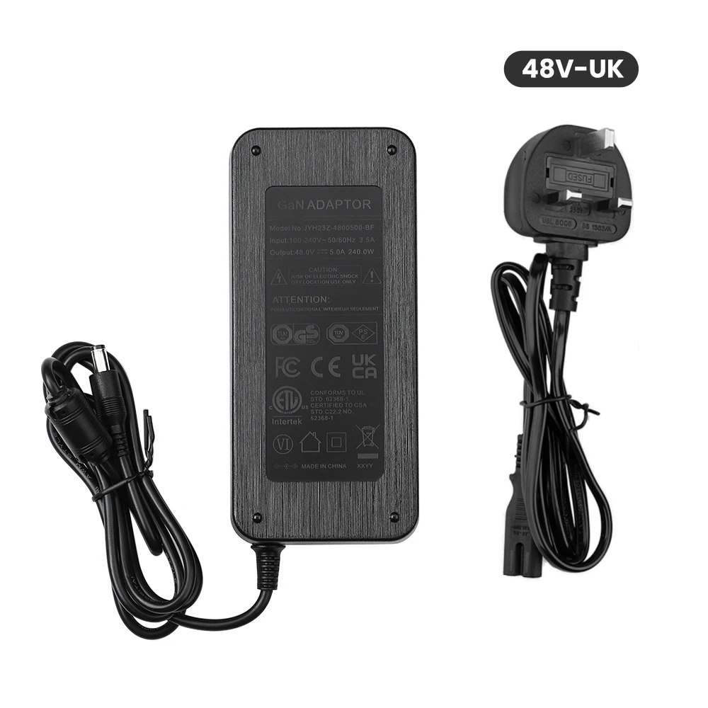 AIYIMA Amplifier GaN Power Adapter 48V 5A Switch Power Supply Plug For TPA3255 TAS5630 Sound AMP EU US AU UK AC100-240V image 3