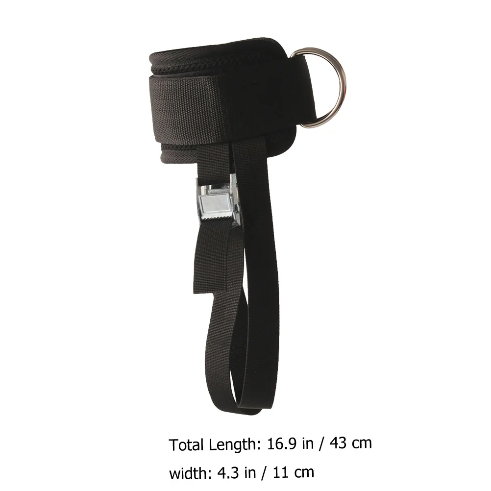 2 قطعة أشرطة الكاحل قابل للتعديل لآلة الكابل تجريب اللياقة البدنية مرفق الساق التدريب ملحقات صالات الألعاب الرياضية أربطة التمرين للوزن #6