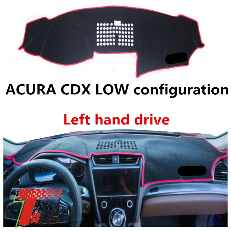 

TAIJS Car Dashboard Cover Dash Mat For ACURA CDX LOW configuration Left Hand Drive Auto Non-slip Sun Shade Pad Carpet