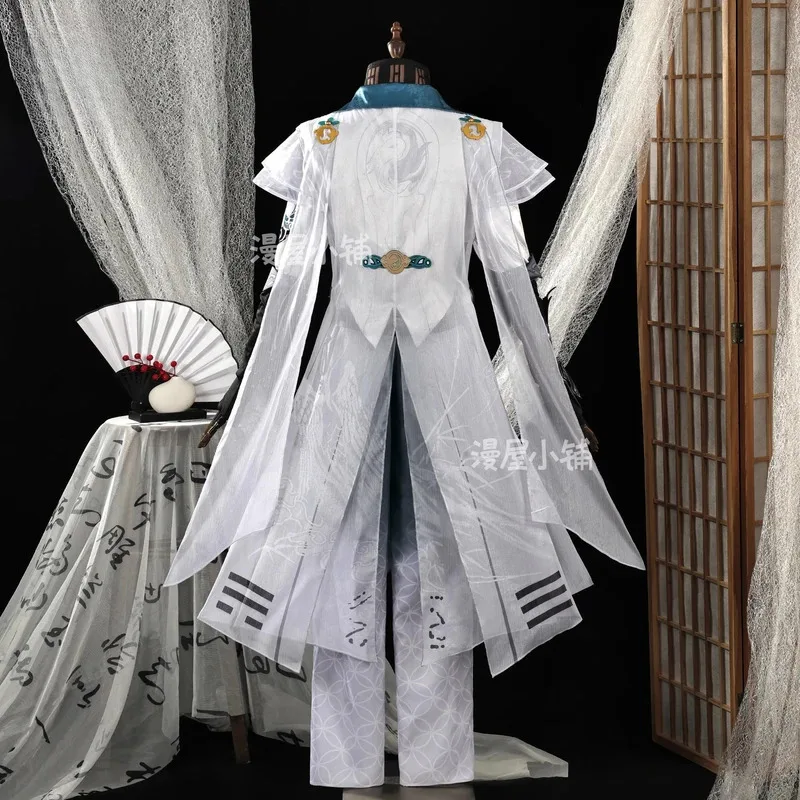 Game Naraka: Bladepoint Wuchen Mystic Sage Official Cosplay Costume Full Set Men's Anime Game Roleplay Outfit