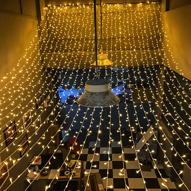 LED السماء المرصعة بالنجوم ضوء ملون سلسلة في الهواء الطلق مقاوم للماء ضوء وماض خيمة التخييم شجرة معلقة ضوء الجو الزخرفية #5