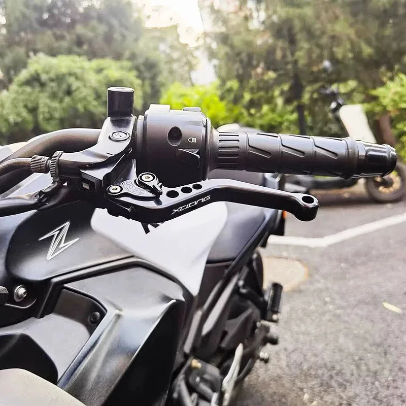 ل KYMCO XCITING 250 ST250 S250 S350 X350 300 400 500 دراجة نارية الملحقات قصيرة دواسة فرامل العتلات مقبض قابل للتعديل مجموعة