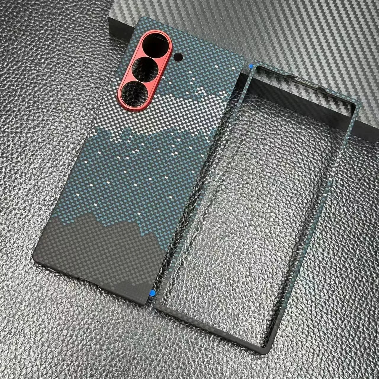 

Чехол из настоящего углеродного волокна для Samsung Galaxy Z Fold 6, магнитный арамидный складной чехол MagSafe для Galaxy Z Fold6, магнитный чехол