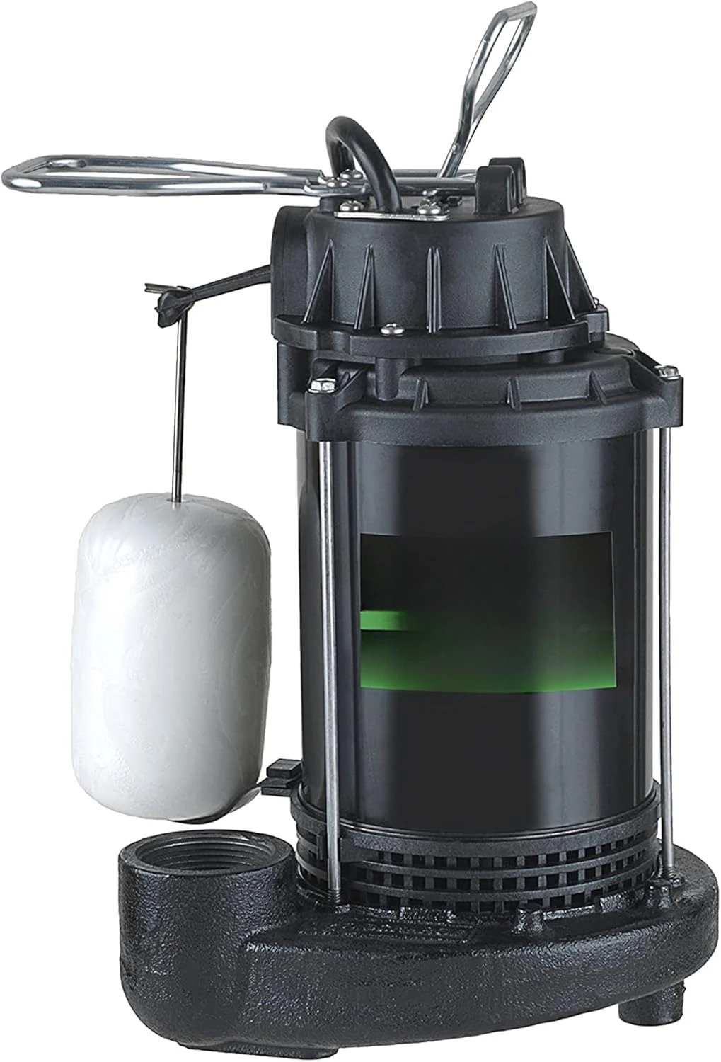 CDU800 1/2 HP Submersible Cast Iron and Steel Sump Pump With Integrated Vertical Float Switch