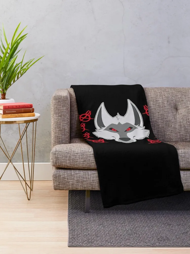 Death Wolf Head Throw Blanket heavy to sleep Fashion Sofas warm winter Blankets