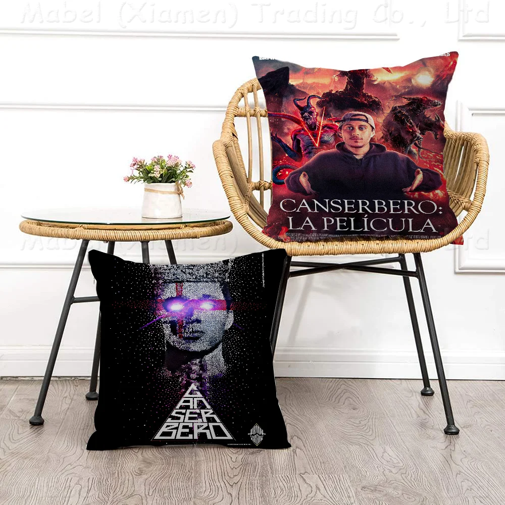 

Rapper C-Canserbero Pillow Anime Pillow Sofa Bed Head Pillow Cover Cushion Cover 45x45 Cm Fashion