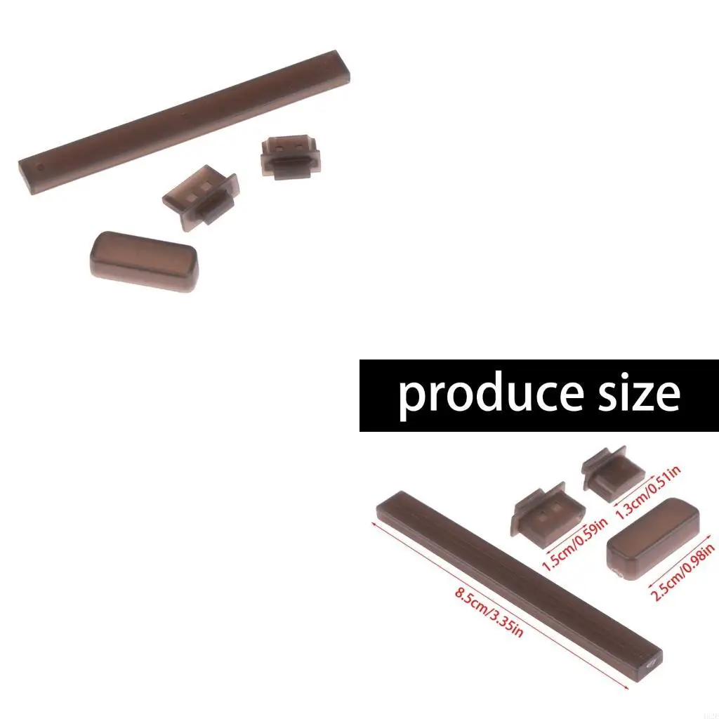 462E 4Pcs Reusable PCIE Connector Dust Cover for Computer Hardware Electronic Device