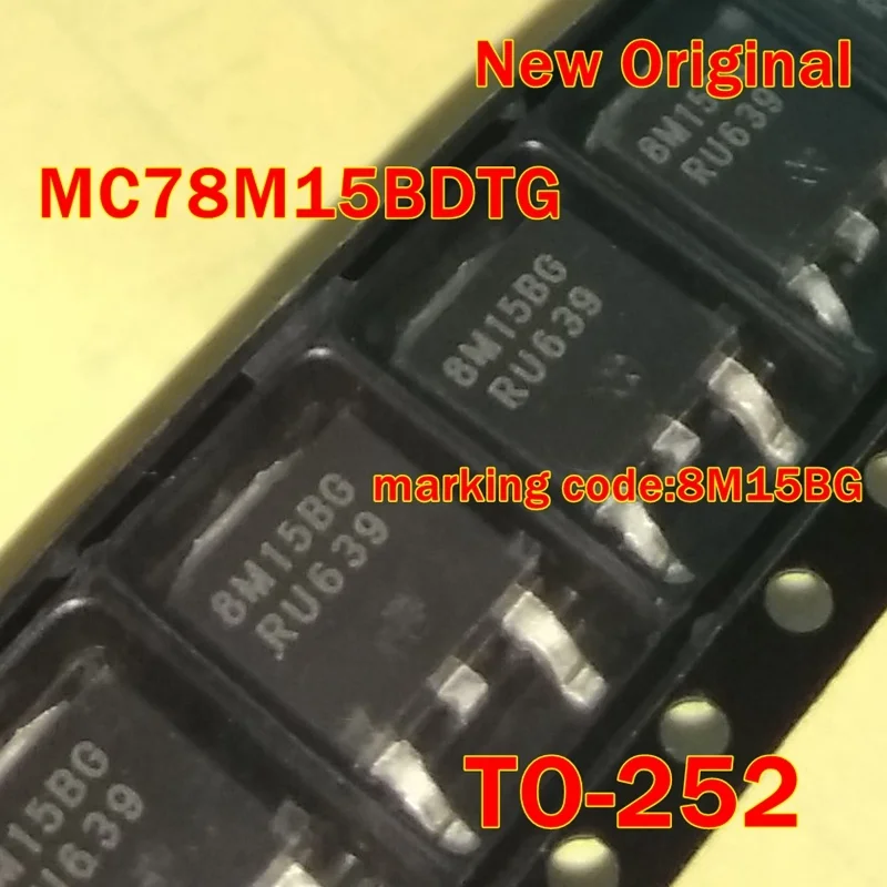 1Pcs to 100Pcs Mc78M15Bdtg To-252 New Original Marking Code:8M15Bg 500 Ma Positive Voltage Regulators