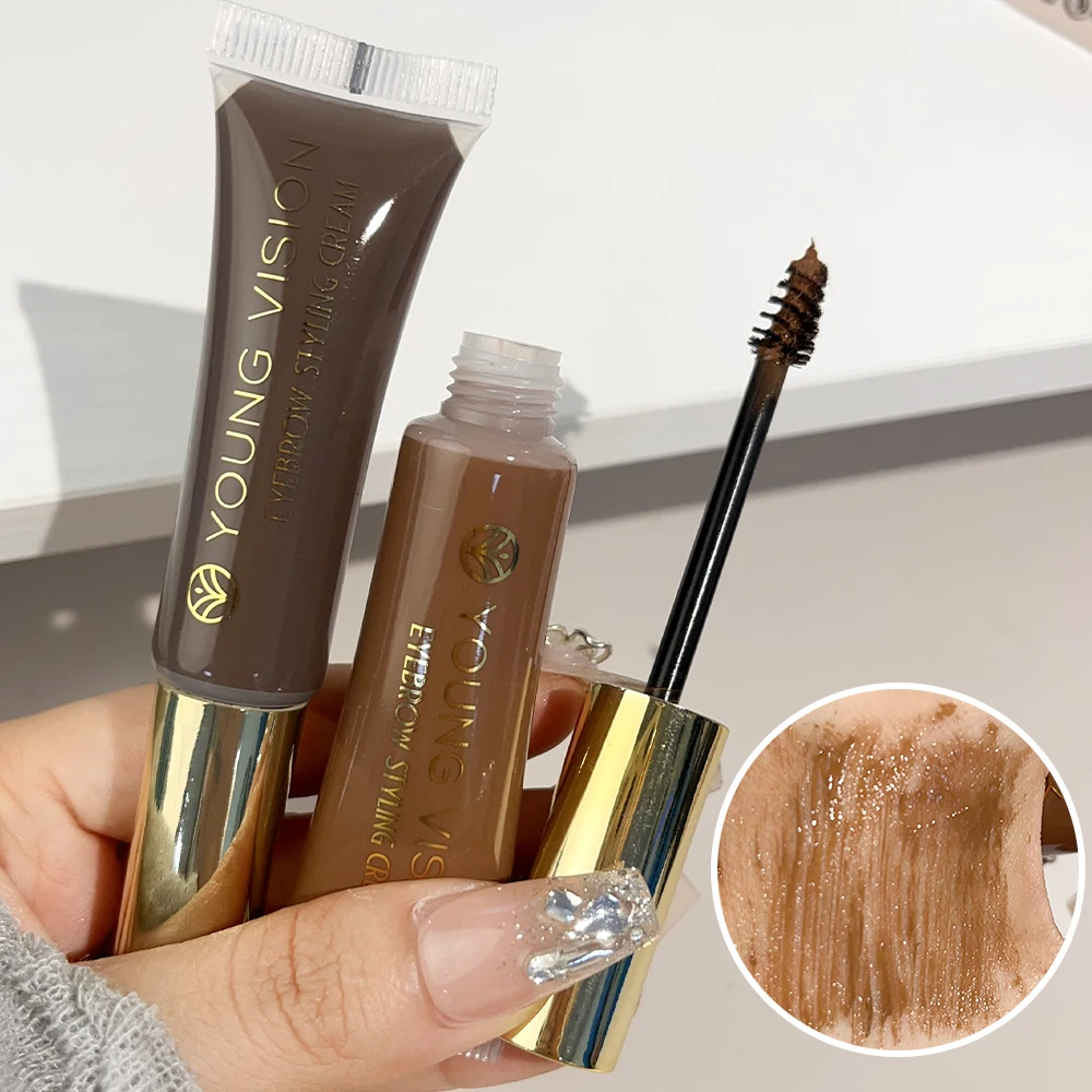 Sobrancelha Mascara Gel, Clear Setting Brow Glue, impermeável Tinted Brow Gel, Brows Filler Dye, Brow Lift, Fast Sculpt Eye Makeup