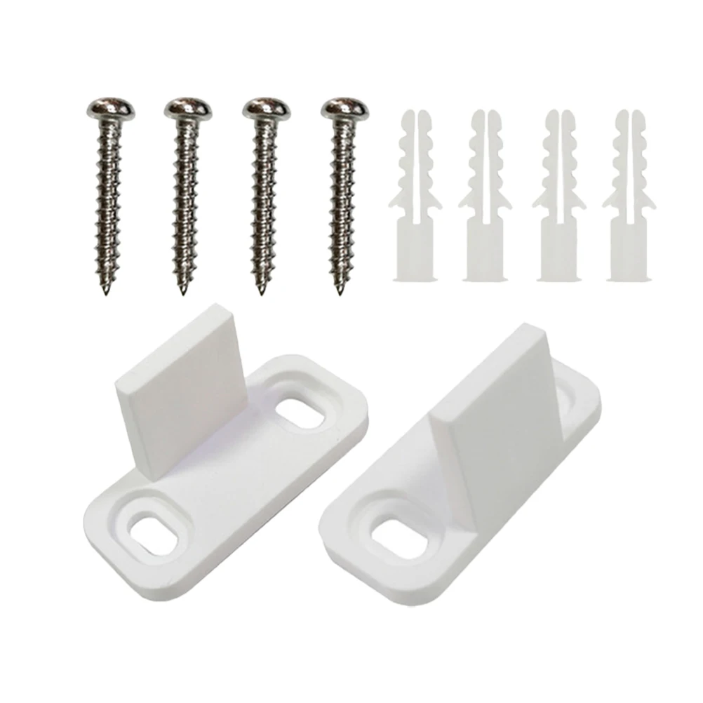 

2 Pcs Sliding Floor Guides Barn Door Bottom Guide Stopper Carbon Steel Swing Stop Track Mount Anti Corrosion Smooth Surface Door