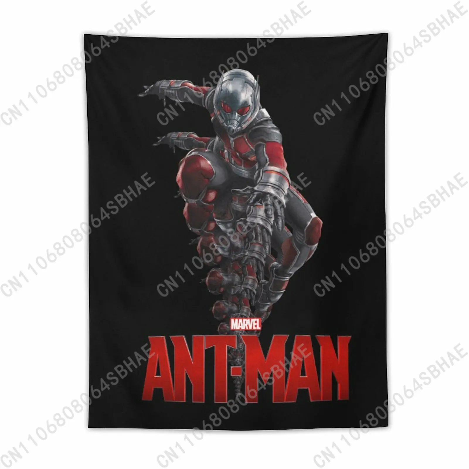 

Marvel Ant Man Custom Photo Wall Tapestry Personalized Blanket Wall Hanging Bedroom Living Room Birthday Gift Cosplay