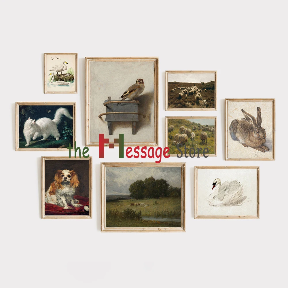 Vintage Animals Pai…