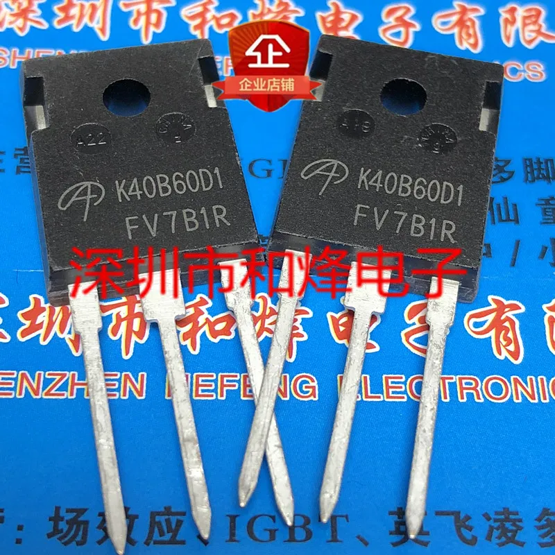 5PCS/LOT AOK40B60D1 K40B60D1  TO-247   Datasheet - Electronic Component for Professional Use