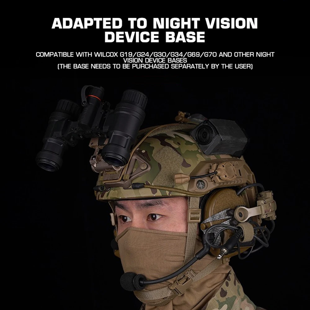 Capacete tático an/pvs31, óculos de visão noturna, caixa de bateria, modelo manequim, caça, tiro, airsoft, capacete binocular, adereços de cosplay