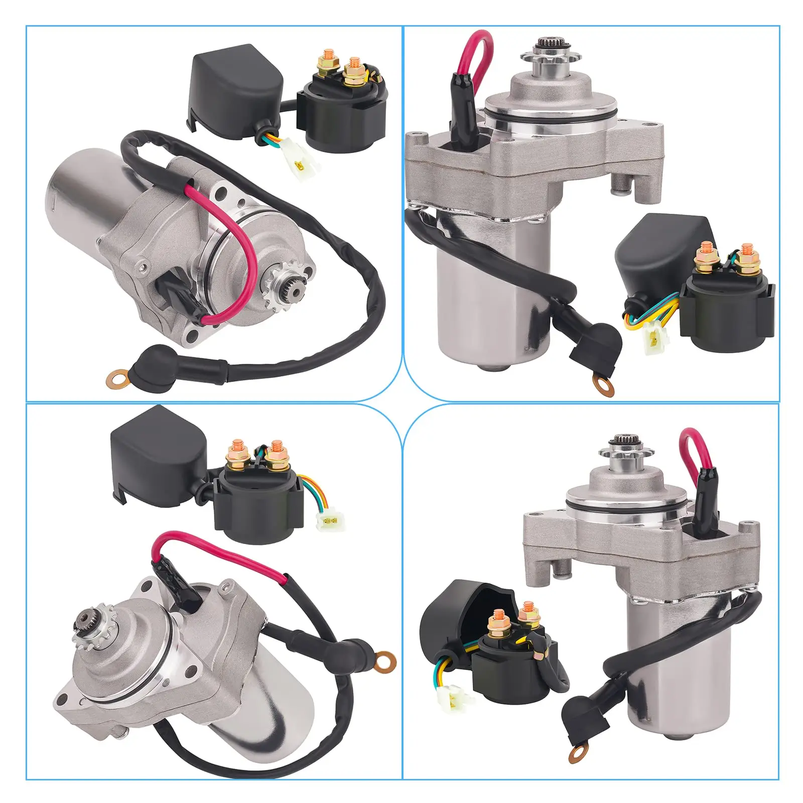 

Электромагнитное реле стартера для 125cc 110 100 90 70 50cc ATV Dirt Bike Pit Bike Dune Buggy Sandrail Quad 4 Wheelers SSR Roke