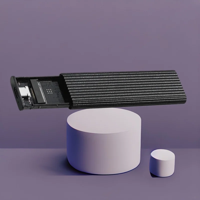 

НОВЫЙ корпус M2 SSD Адаптер корпуса M.2 NVMe SATA SSD 10 Гбит/с USB 3.2 Gen2 USB C Внешний корпус поддерживает M и B&M клавиши M2 SSD