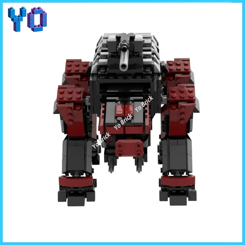 

Future Tech Strider MOC Building Blocks, Modular Robot Model Assembly Kit, Creative Toy Gift for Children and Holidays